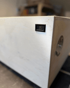 Digital Hygrometer and Thermometer on the DryBox