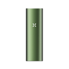 Green device with 'PAX' branding on a white background